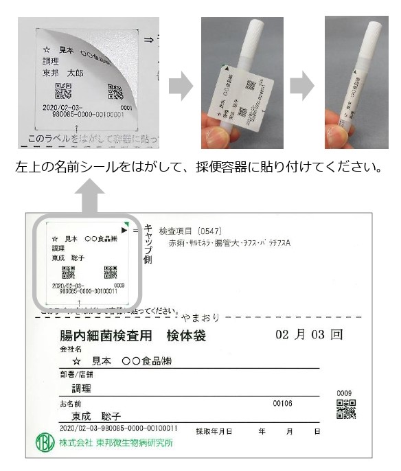 検便における正しい採便方法 飲食品取扱者 検便 お役立ち情報 株式会社 東邦微生物病研究所